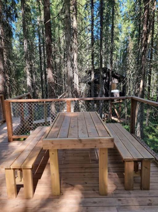 Treetop Ekne - Hytte I Skogen Med Hengebru Hotel Levanger Kültér fotó